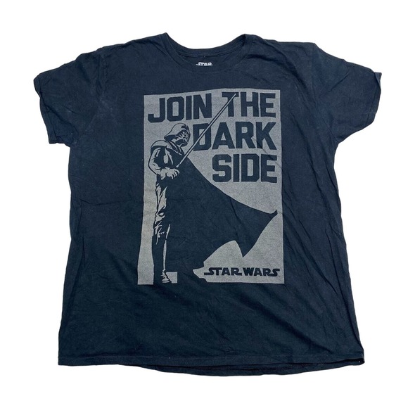 Star Wars The Dark Side Tee Thrifted Vintage Style Size XL - Picture 1 of 10